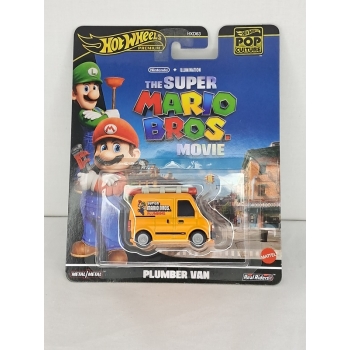 Hot Wheels 1:64 Super Mario Bros Movie – Plumber Van